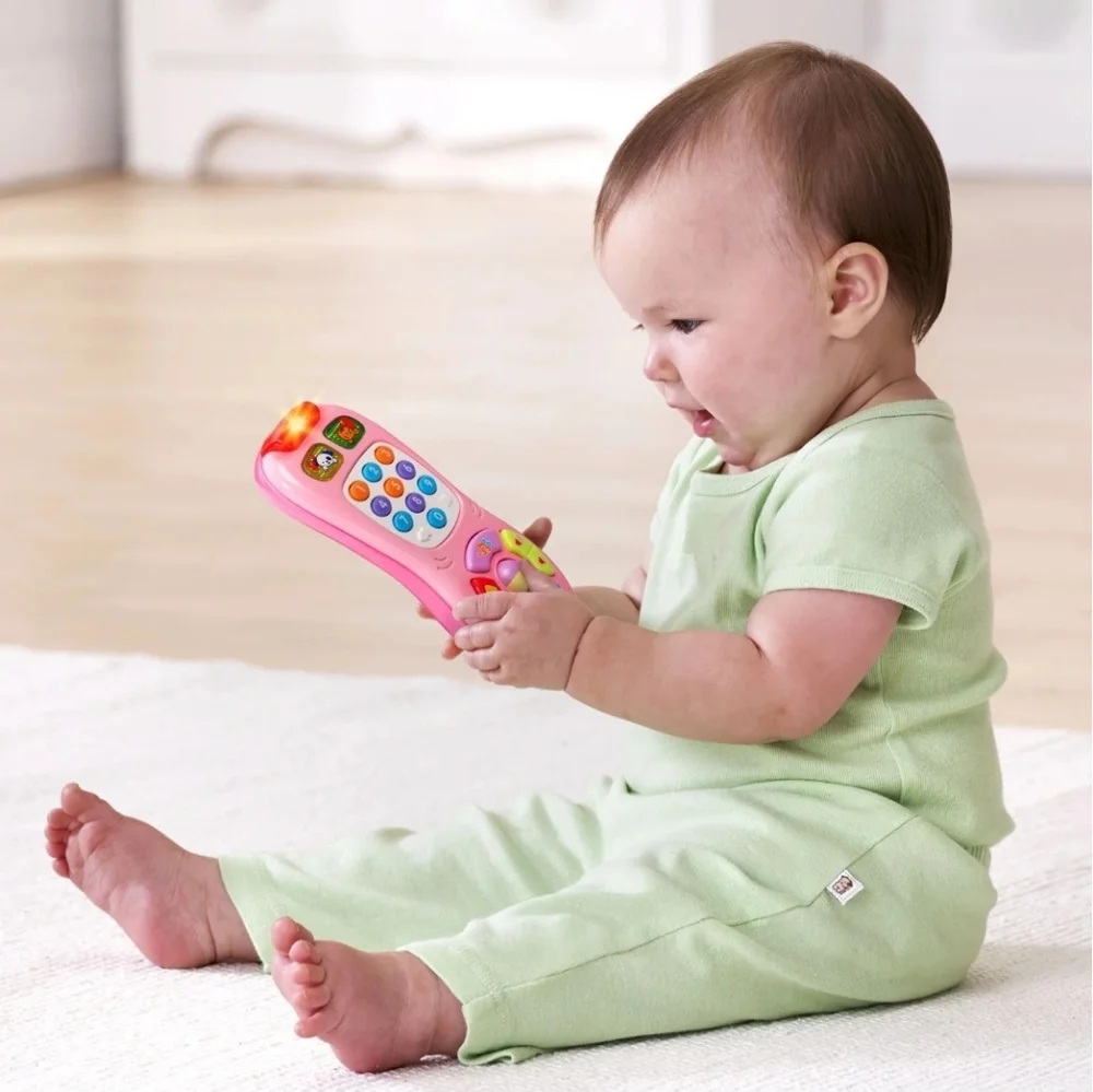 VTech Click and Count Light- Up‎ Remote Control Baby and Toddler Learning Toy